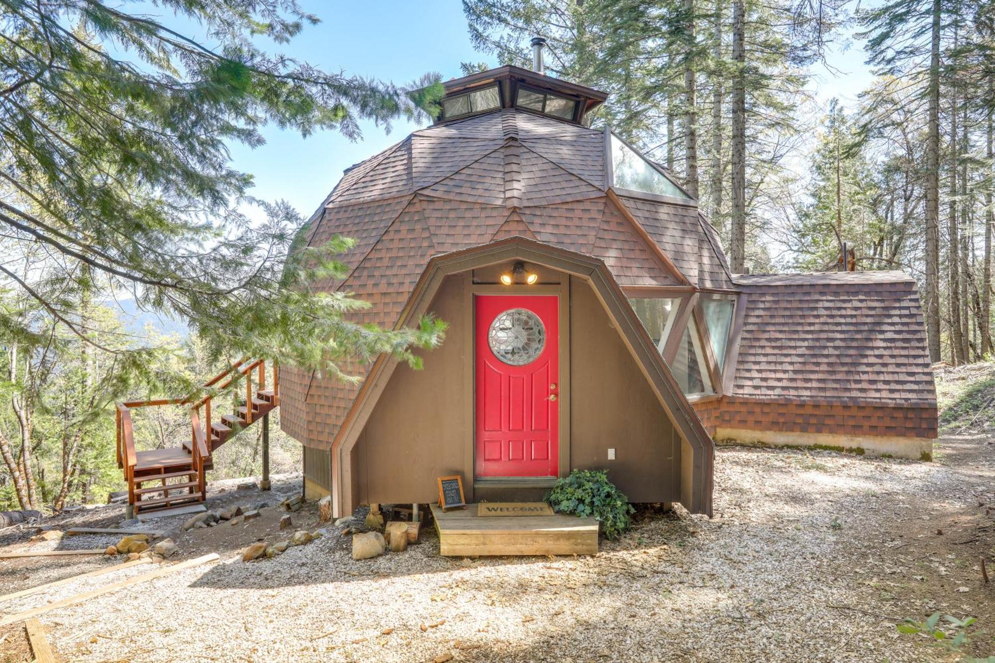 Off-Grid Nevada City Geodesic Dome House With Views! Exteriör bild