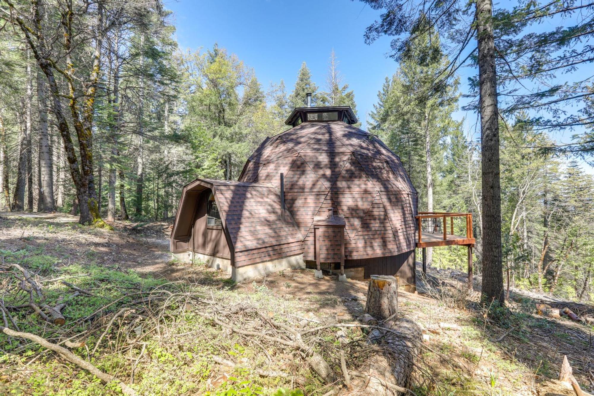 Off-Grid Nevada City Geodesic Dome House With Views! Exteriör bild