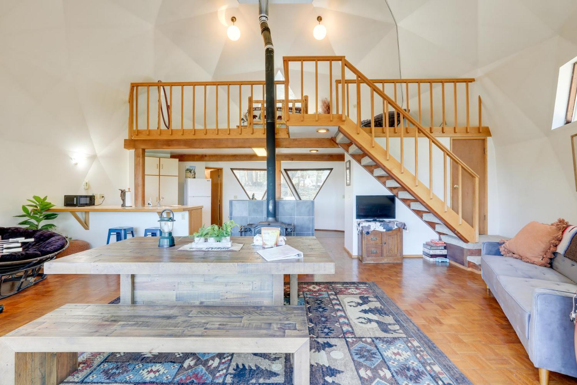 Off-Grid Nevada City Geodesic Dome House With Views! Exteriör bild