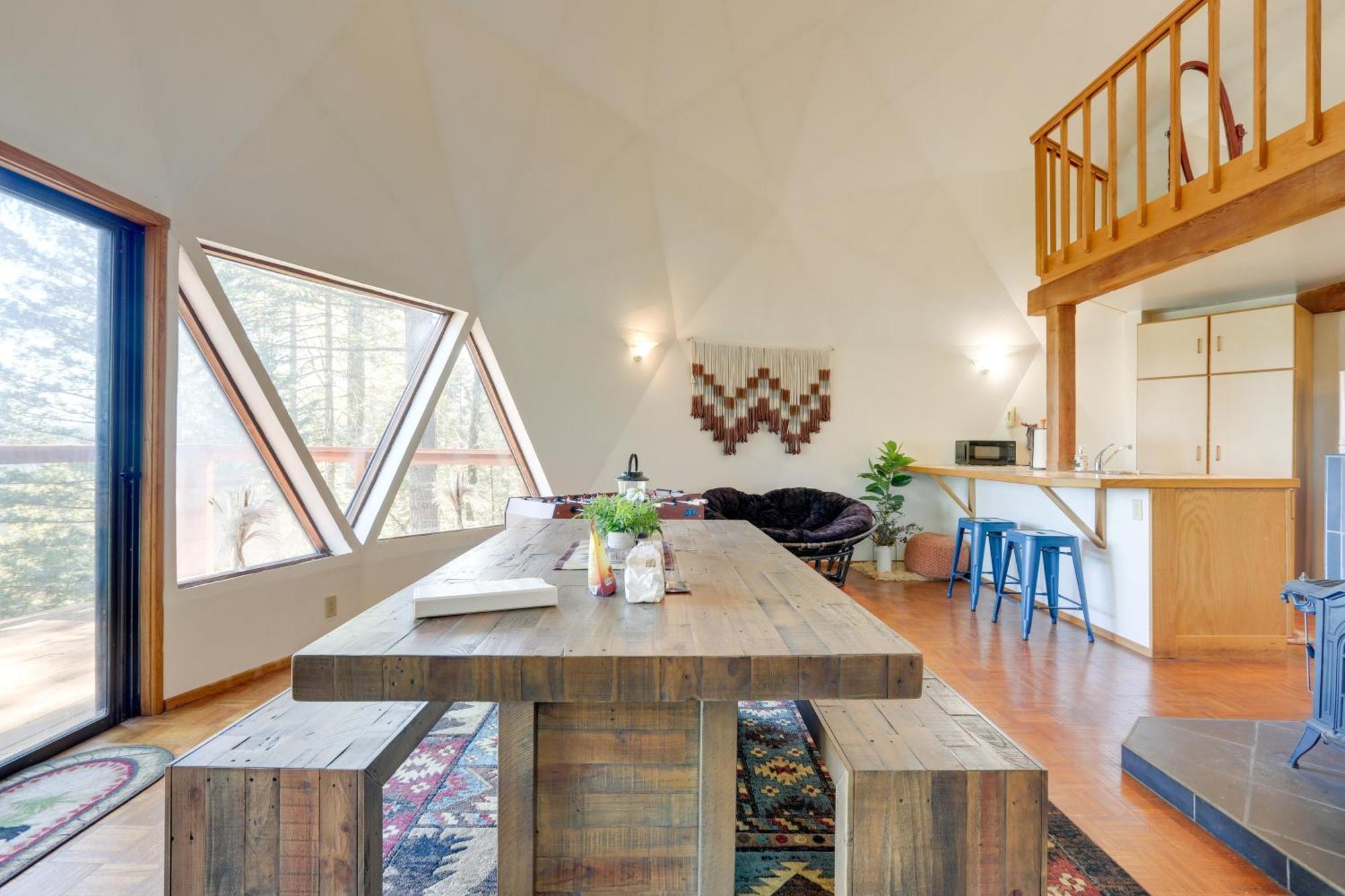 Off-Grid Nevada City Geodesic Dome House With Views! Exteriör bild