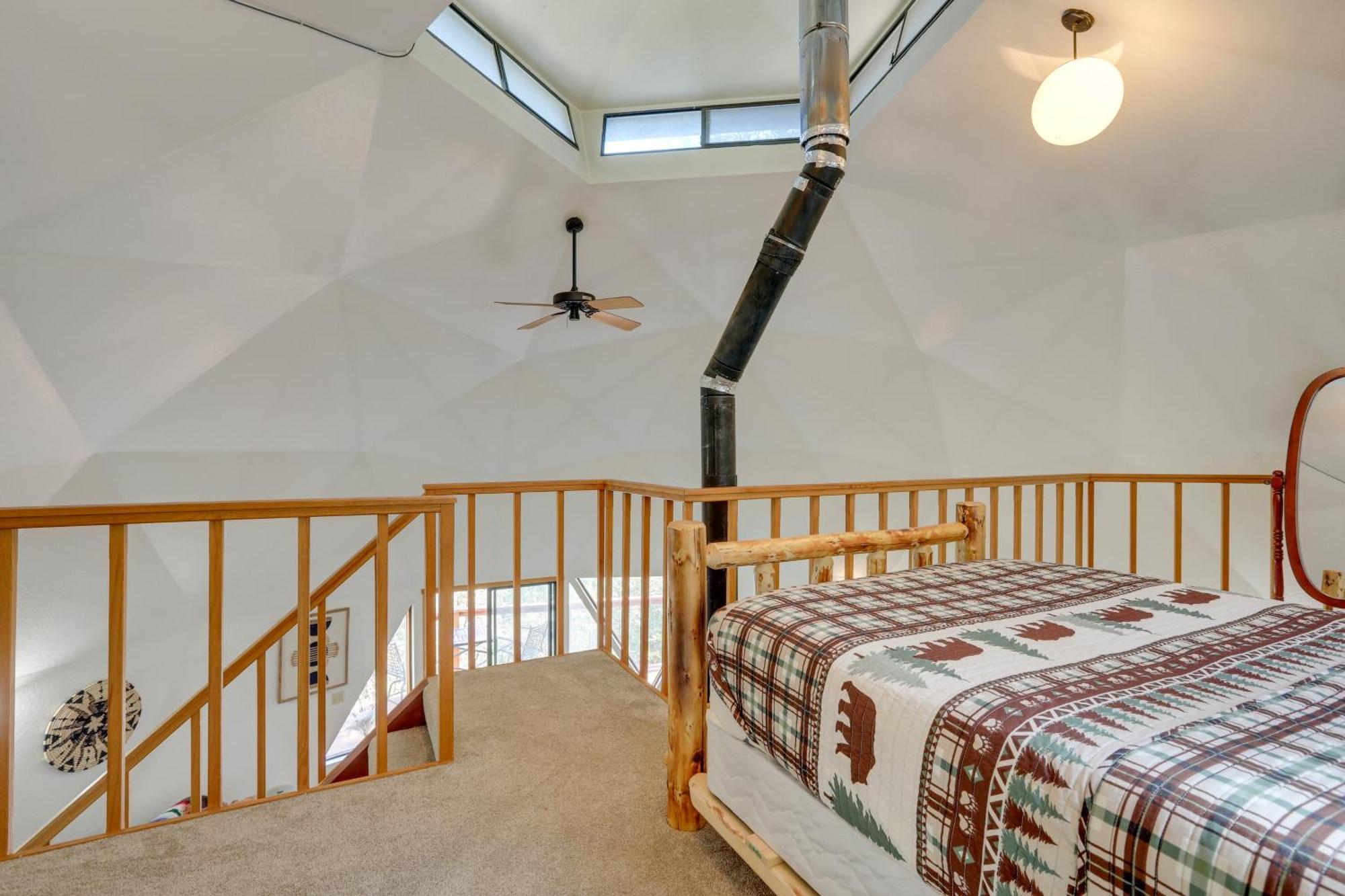Off-Grid Nevada City Geodesic Dome House With Views! Exteriör bild