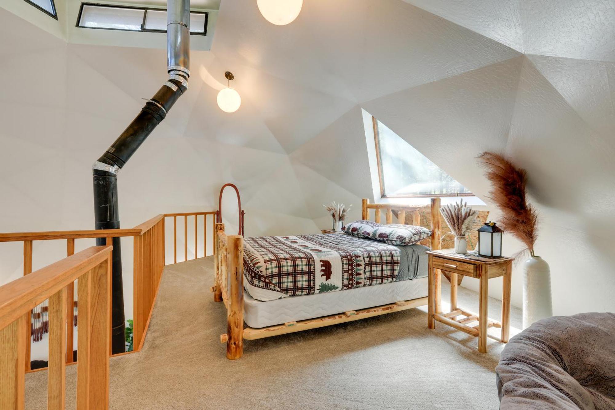 Off-Grid Nevada City Geodesic Dome House With Views! Exteriör bild