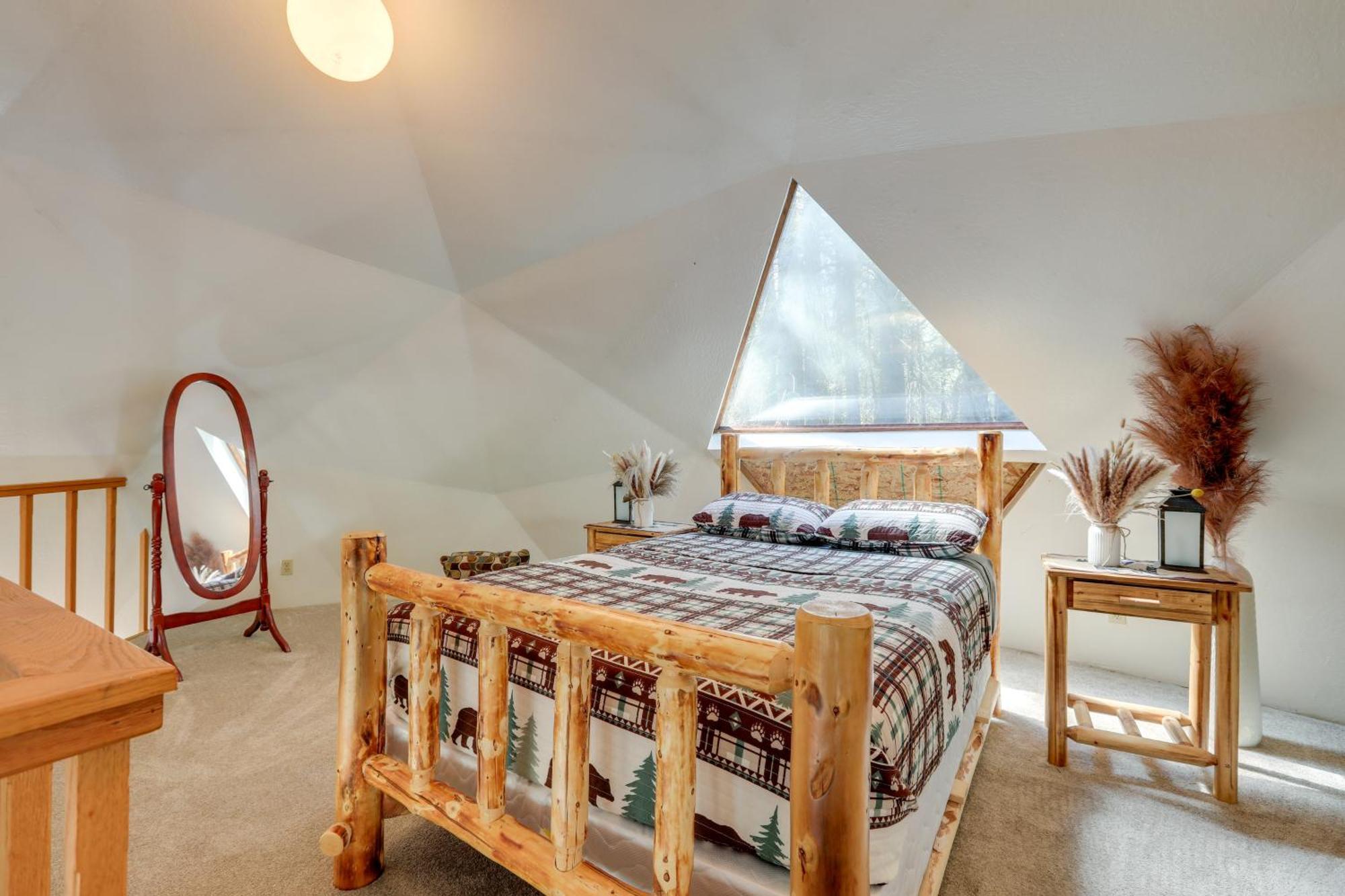 Off-Grid Nevada City Geodesic Dome House With Views! Exteriör bild