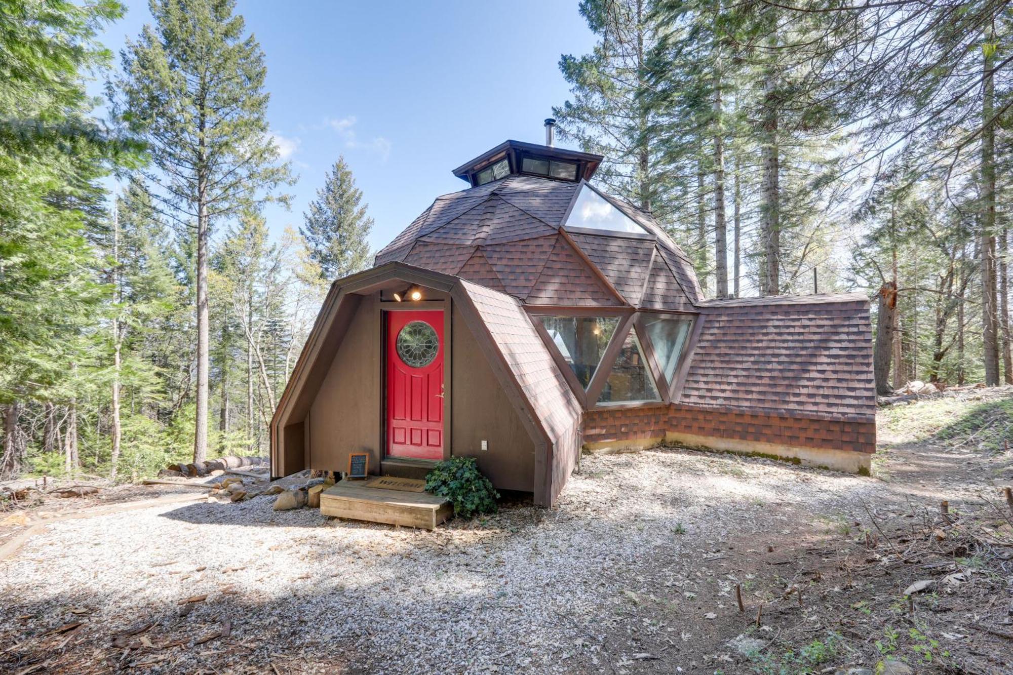 Off-Grid Nevada City Geodesic Dome House With Views! Exteriör bild